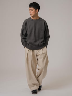 EDIFICE OFFICIALさん（メンズ・176cm）の冬コーディネート