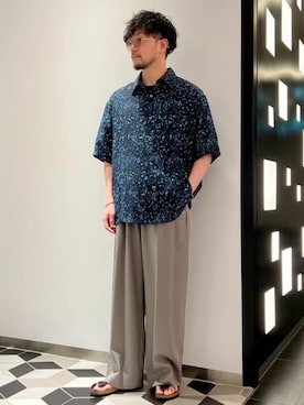 EDIFICE OFFICIALさん(メンズ・170cm)の夏コーディネート