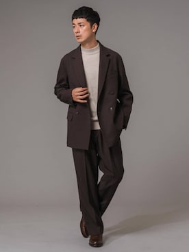 EDIFICE OFFICIALさん（メンズ・176cm）の秋コーディネート