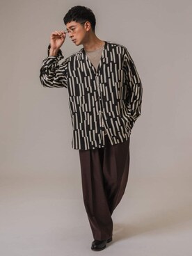 EDIFICE OFFICIALさん（メンズ・176cm）の夏コーディネート