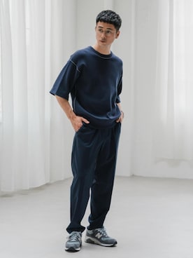 EDIFICE OFFICIALさん（メンズ・175cm）の春コーディネート