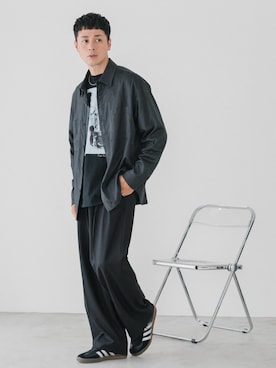 EDIFICE OFFICIALさん（メンズ・176cm）の秋コーディネート