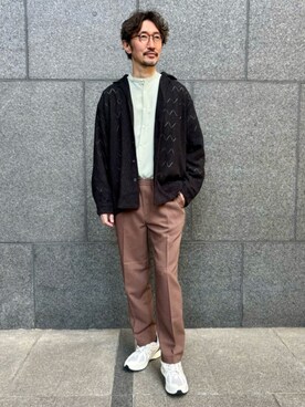 EDIFICE OFFICIALさん（メンズ・183cm）の春コーディネート