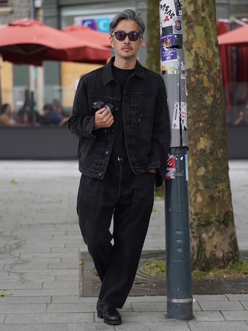 Levi's(リーバイス) 30th 別注 Type 1 Trucker Jacket BLACK