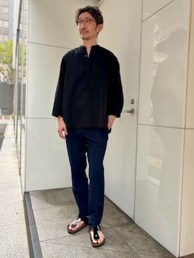 EDIFICE OFFICIALさん(メンズ・183cm)の夏コーディネート