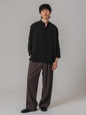 EDIFICE OFFICIALさん（メンズ・178cm）の春コーディネート