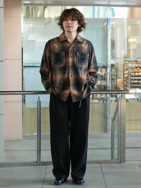EDIFICE OFFICIALさん（メンズ・169cm）の秋コーディネート