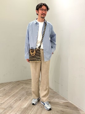 EDIFICE OFFICIALさん（メンズ・183cm）の春コーディネート