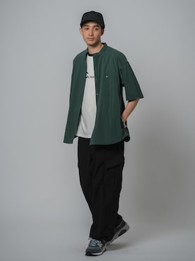 「A.P.C.（アーペーセー）のアイテム」を使った、EDIFICE OFFICIALさん（メンズ・180cm）の春コーディネート