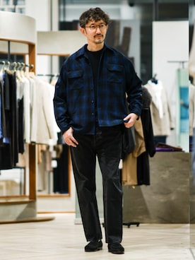 EDIFICE OFFICIALさん（メンズ・183cm）の秋コーディネート