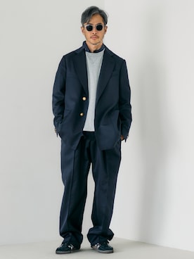 EDIFICE OFFICIALさん（メンズ・172cm）の秋コーディネート