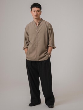 EDIFICE OFFICIALさん(メンズ・176cm)の春コーディネート