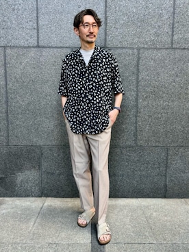 EDIFICE OFFICIALさん(メンズ・183cm)の夏コーディネート