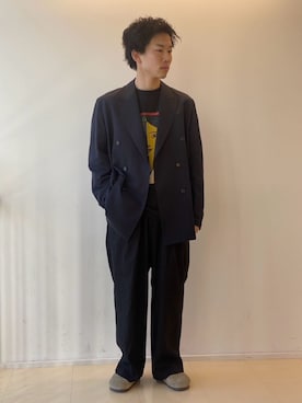 EDIFICE OFFICIALさん(メンズ・169cm)の春コーディネート