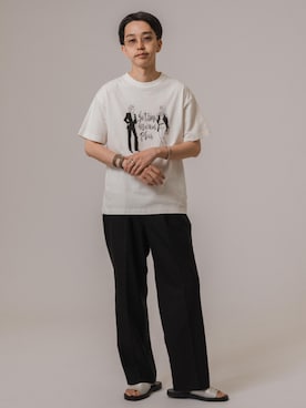 EDIFICE OFFICIALさん（メンズ・175cm）の夏コーディネート