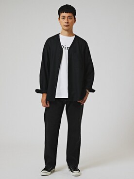 EDIFICE OFFICIALさん（メンズ・176cm）の夏コーディネート