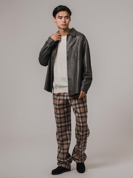 EDIFICE OFFICIALさん（メンズ・183cm）の秋コーディネート