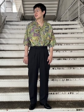 EDIFICE OFFICIALさん(メンズ・173cm)の夏コーディネート