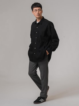 EDIFICE OFFICIALさん（メンズ・176cm）の秋コーディネート