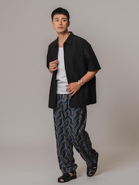 EDIFICE OFFICIALさん(メンズ・178cm)の春コーディネート