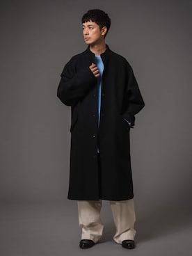 「EDIFICE（エディフィス）のアイテム（その他アウター）」を使った、EDIFICE OFFICIALさん（メンズ・176cm）の秋コーディネート