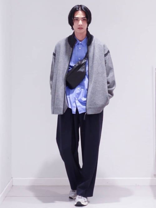 セール】CALMER(カルメール) 別注 ZIP UP カーディガン