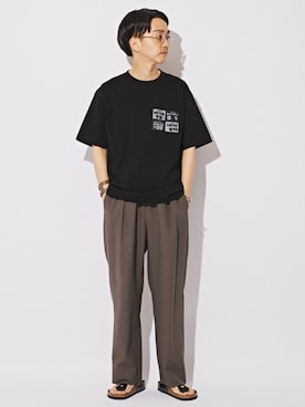 EDIFICE OFFICIALさん（メンズ・175cm）の夏コーディネート