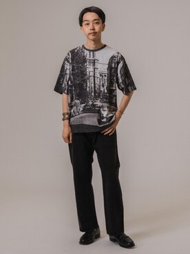 EDIFICE OFFICIALさん（メンズ・175cm）の夏コーディネート