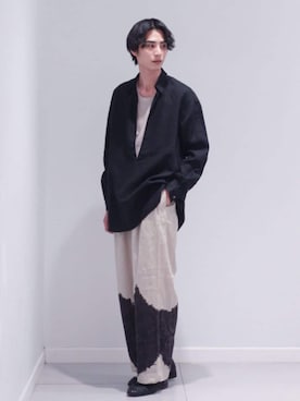 「markaware（マーカウェア）のアイテム」を使った、EDIFICE OFFICIALさん（メンズ・182cm）の春コーディネート