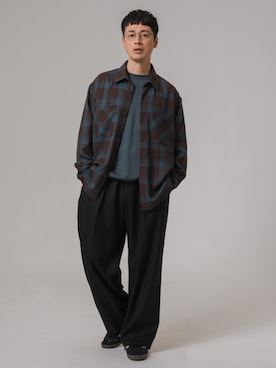 EDIFICE OFFICIALさん（メンズ・176cm）の秋コーディネート