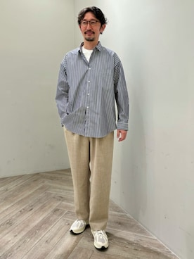 EDIFICE OFFICIALさん（メンズ・183cm）の春コーディネート