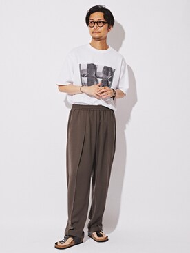 EDIFICE OFFICIALさん（メンズ・178cm）の夏コーディネート