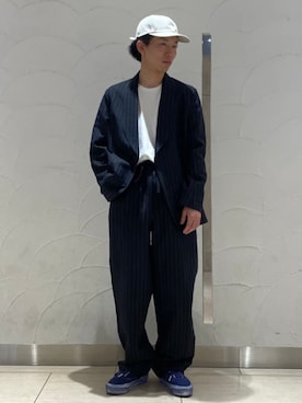 「KIJIMA TAKAYUKI」｜「アイテム（ジャケット/アウター）」を使った、EDIFICE OFFICIALさん（メンズ・169cm）の春コーディネート