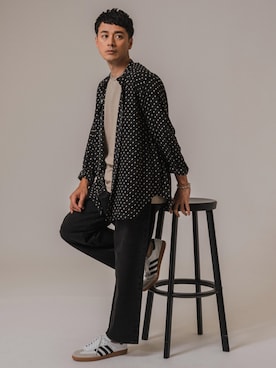 EDIFICE OFFICIALさん（メンズ・176cm）の夏コーディネート