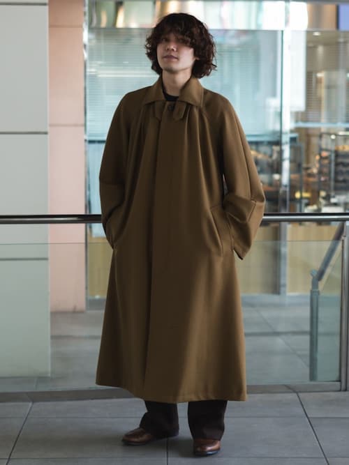 ENCOMING Big Over Coat コート　トレンチ　インカミング ENCOMING Big Over Coat コートトレンチインカミング