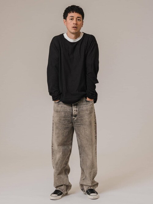 セール】Lee for BOUCLE 別注 カウボーイバギーパンツ フェード
