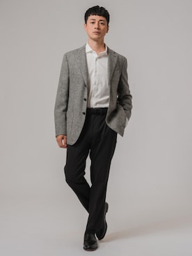 EDIFICE OFFICIALさん（メンズ・176cm）の秋コーディネート