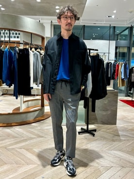 EDIFICE OFFICIALさん（メンズ・183cm）の秋コーディネート