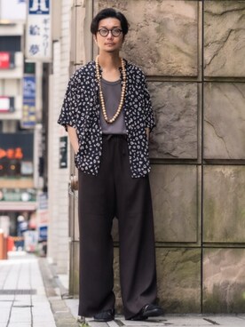 EDIFICE OFFICIALさん(メンズ・178cm)の夏コーディネート