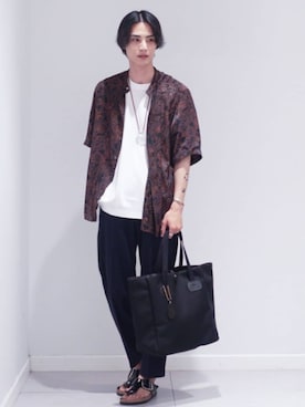 EDIFICE OFFICIALさん（メンズ・182cm）の夏コーディネート