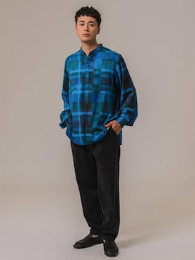 EDIFICE OFFICIALさん（メンズ・176cm）の夏コーディネート