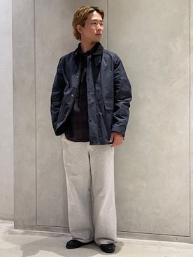 「ENZO BONAFE（エンツォボナフェ）のアイテム（シューズ）」を使った、EDIFICE OFFICIALさん（メンズ・169cm）の秋コーディネート