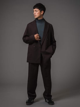 EDIFICE OFFICIALさん(メンズ・176cm)の秋コーディネート