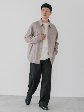 EDIFICE OFFICIALさん（メンズ・176cm）の秋コーディネート