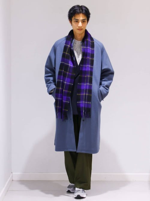 Joshua Ellis マフラー Ellis(ジョシュア エリス) MODERN TARTAN