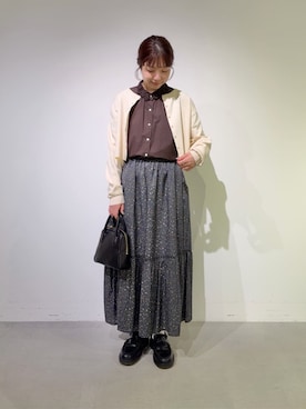 アトリエドゥサボンさん(レディース・155cm)の秋コーディネート