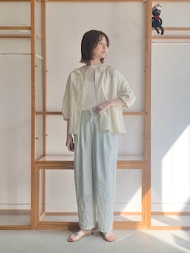 アトリエドゥサボンさん(レディース・159cm)の夏コーディネート