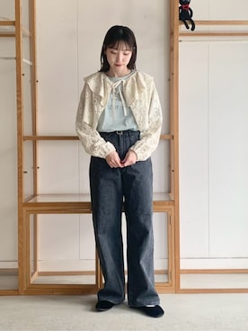 アトリエドゥサボンさん(レディース・161cm)の夏コーディネート