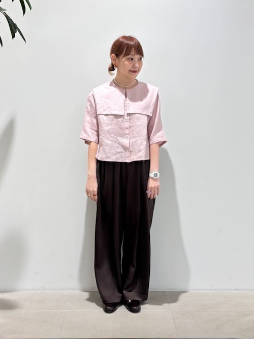 fig London（フィグロンドン） リネンシャツ ブラウス シャツ daily 