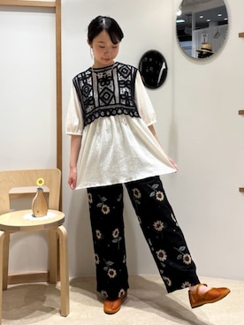 「WOMEN」｜アトリエドゥサボンさん（レディース・152cm）の夏コーディネート